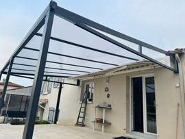 installation pergola